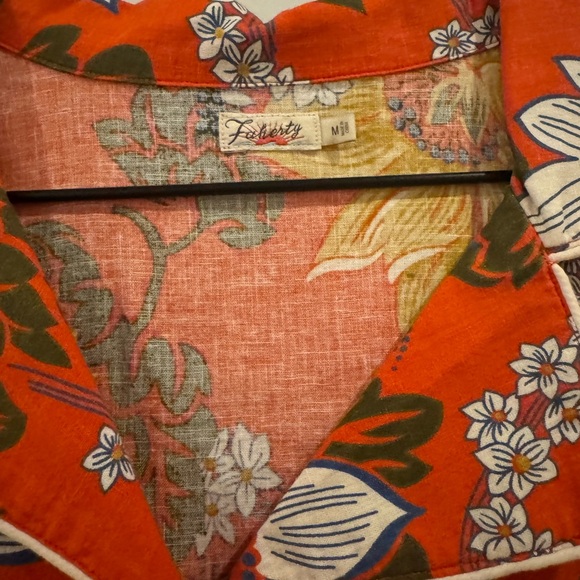 NWOT Faherty Maui Shirt - Women’s Medium - Picture 3 of 5